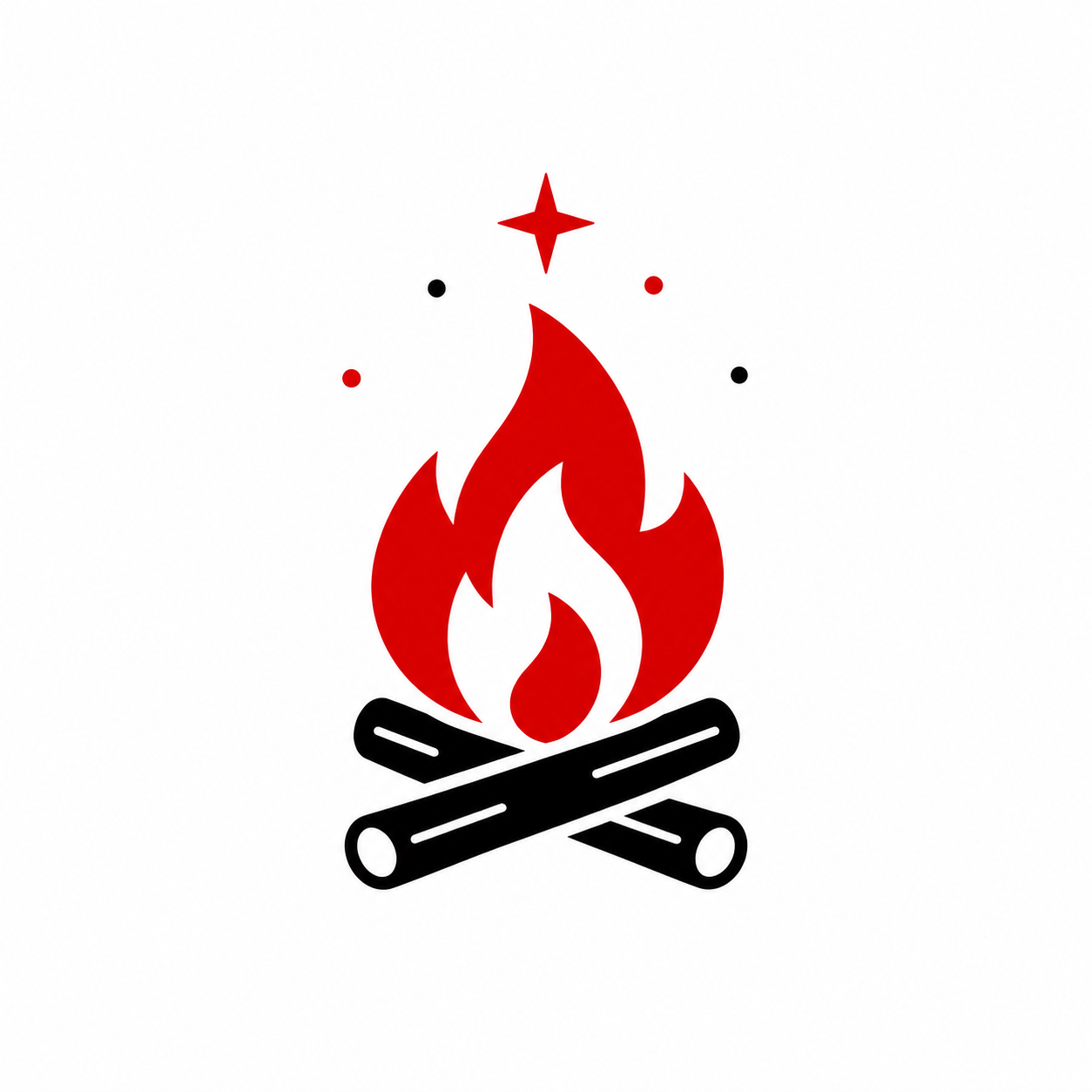 Fogata de campamento